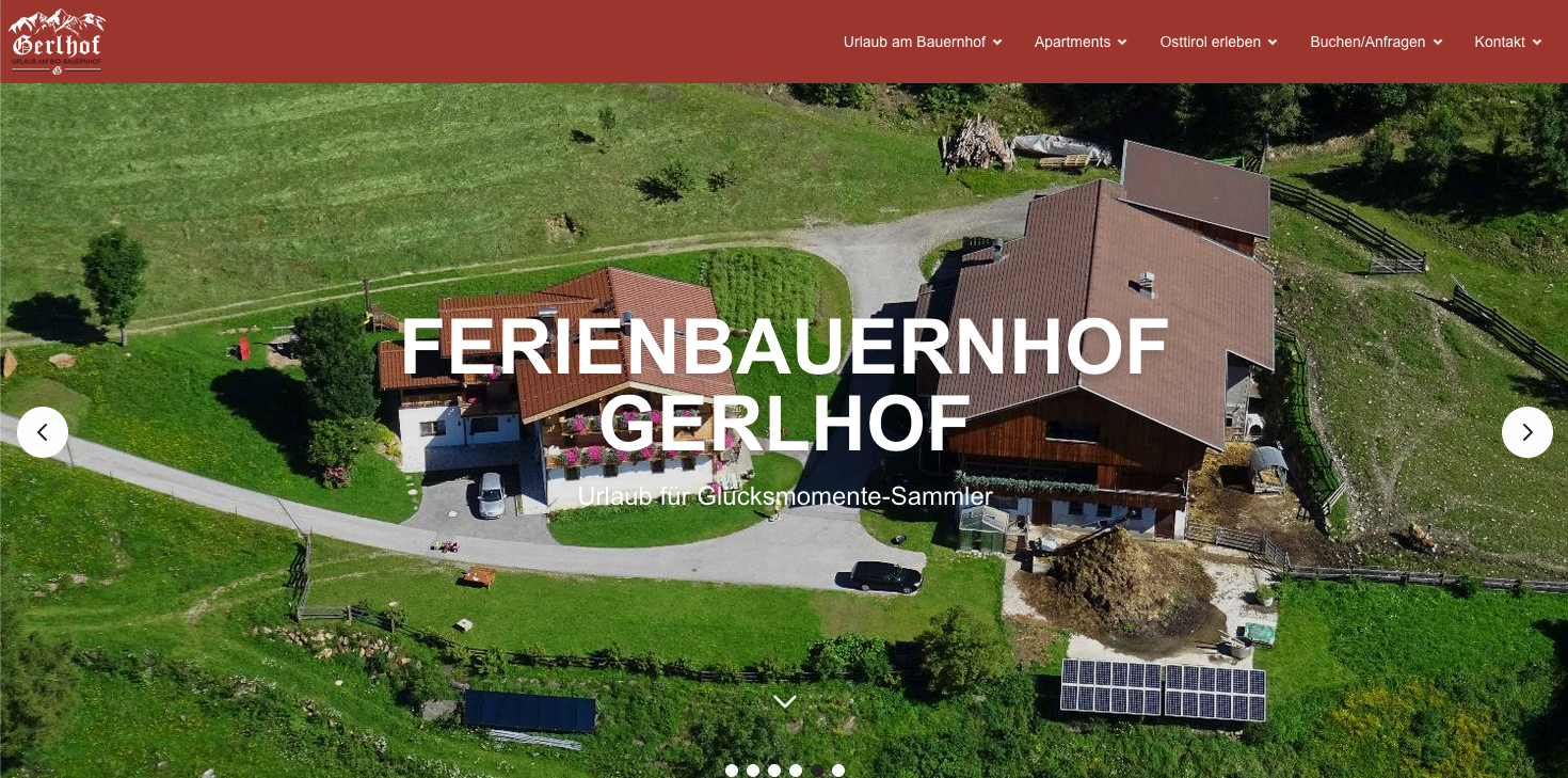 Gerlhof - Webpage